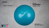 Gimnastikos kamuolys AVENTO 42OC - 75cm 5